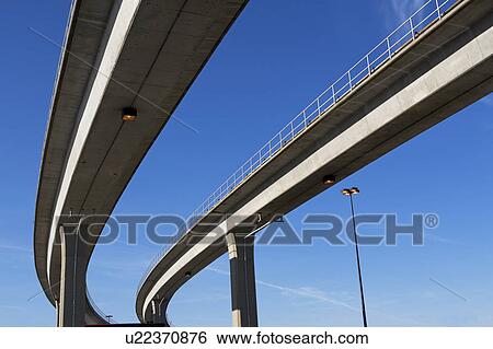 Stock Photograph - A city overpass. Fotosearch