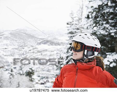 A downhill skier View Large Photo Image Stock Photography - A downhill skier. Fotosearch