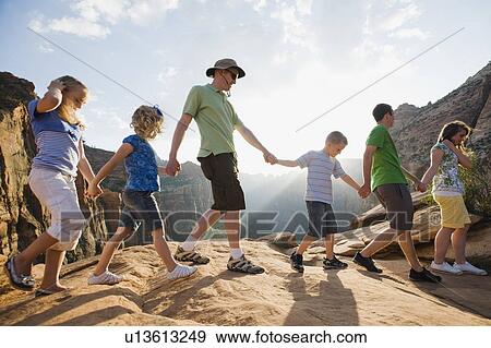 Stock Photo - A family vacation at Red Rock. Fotosearch