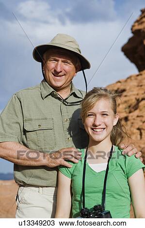 A father and daughter at Red Rock View Large Photo Image Stock Image - A father and daughter at Red Rock. Fotosearch