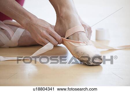 A female ballet dancer View Large Photo Image Stock Image - A female ballet dancer. Fotosearch