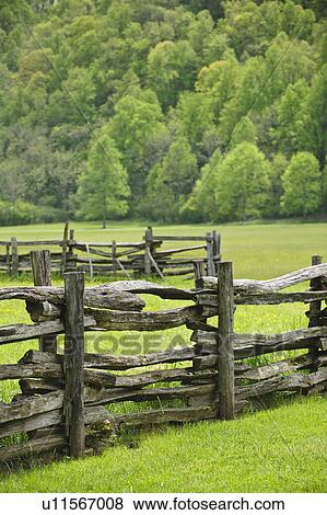 A fence in Smoky Mountain National Park View Large Photo Image Stock Photo - A fence in Smoky Mountain National Park. Fotosearch