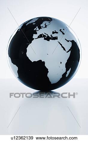 A globe View Large Photo Image Stock Photo - A globe. Fotosearch