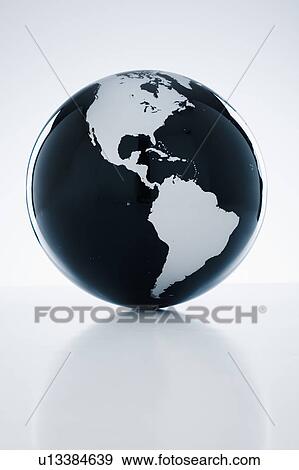A globe View Large Photo Image Stock Photo - A globe. Fotosearch