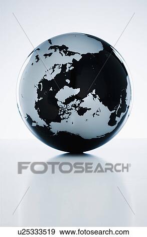 A globe View Large Photo Image Stock Photo - A globe. Fotosearch