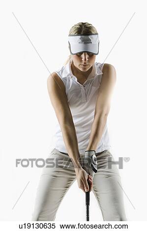 Stock Photography - A golfer. Fotosearch