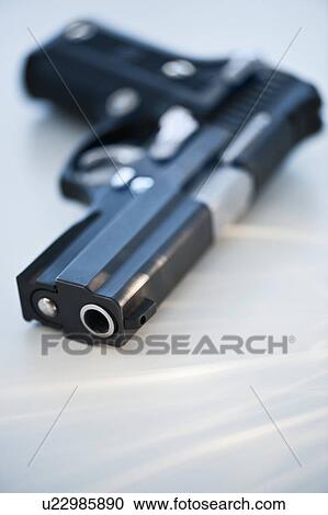 Stock Image - A handgun. Fotosearch