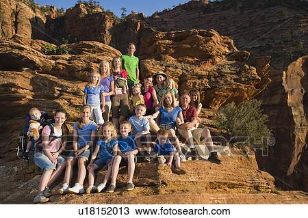 A large family on vacation at Red Rock View Large Photo Image Stock Image - A large family on vacation at Red Rock. Fotosearch