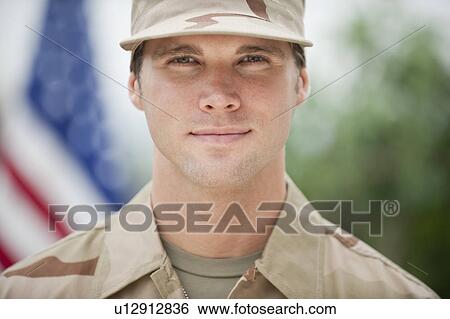 A military officer View Large Photo Image Stock Photograph - A military officer. Fotosearch