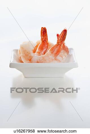 A plate of shrimps View Large Photo Image Stock Photo - A plate of shrimps. Fotosearch