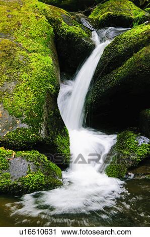 A scenic waterfall View Large Photo Image Stock Image - A scenic waterfall. Fotosearch