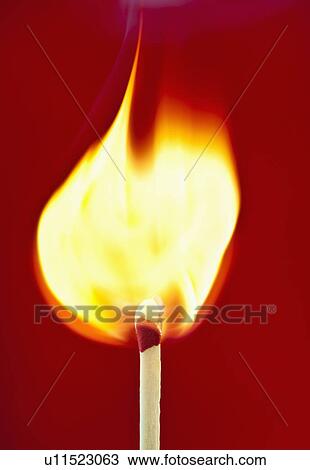 A single match View Large Photo Image Stock Image - A single match. Fotosearch