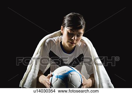 A soccer player View Large Photo Image Picture - A soccer player. Fotosearch