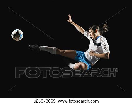 A soccer player View Large Photo Image Stock Photo - A soccer player. Fotosearch