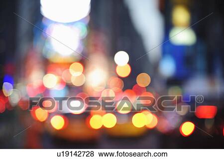 Stock Photo - A street scene in New York. Fotosearch