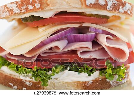 A tasty sandwich View Large Photo Image Stock Photography - A tasty sandwich. Fotosearch