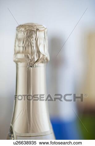 Stock Photography - Champagne bottle. Fotosearch