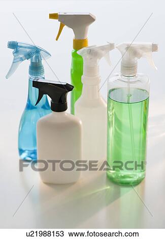 Cleaning supplies View Large Photo Image Stock Image - Cleaning supplies. Fotosearch