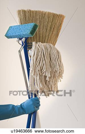 Cleaning supplies View Large Photo Image Stock Photograph - Cleaning supplies. Fotosearch