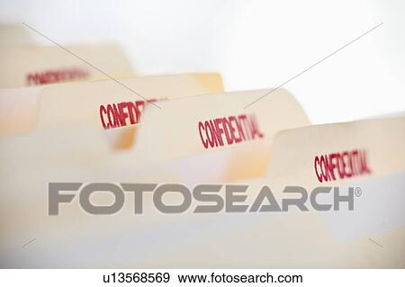 Confidential files View Large Photo Image Stock Photo - Confidential files. Fotosearch