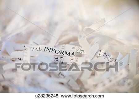 Confidential paperwork shredded View Large Photo Image Stock Photography - Confidential paperwork shredded. Fotosearch