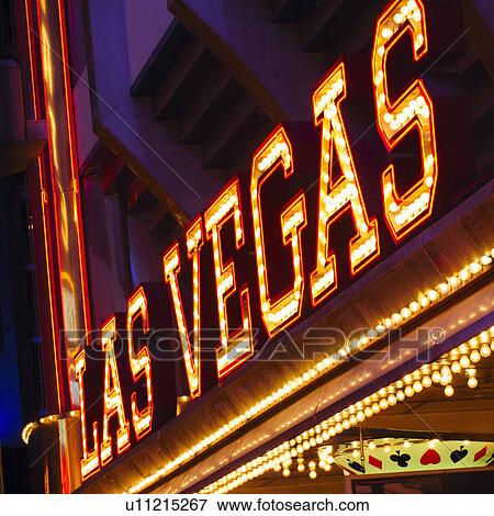 Las Vegas casino sign View Large Photo Image Stock Photo - Las Vegas casino sign. Fotosearch