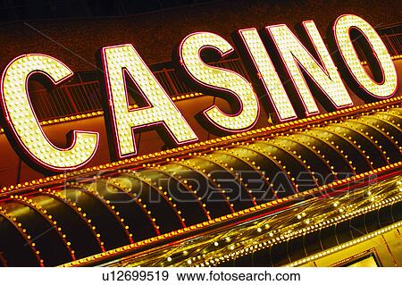 Las Vegas casino sign View Large Photo Image Stock Photo - Las Vegas casino sign. Fotosearch