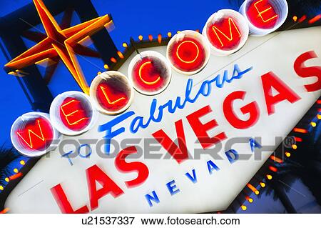 Las Vegas sign View Large Photo Image Stock Photo - Las Vegas sign. Fotosearch