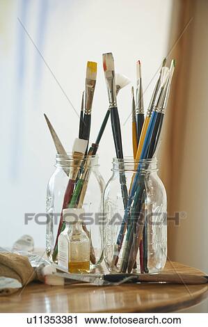 Paint supplies View Large Photo Image Stock Image - Paint supplies. Fotosearch