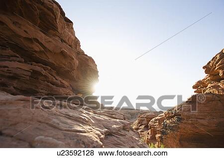 Red Rock in Utah View Large Photo Image Stock Photo - Red Rock in Utah. Fotosearch
