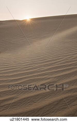 Stock Photography - Sand dunes in the desert. Fotosearch