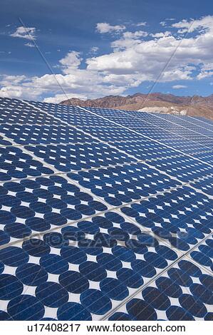 Stock Photo - Solar panels. Fotosearch