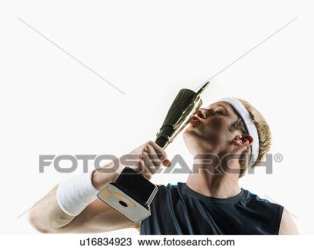Stock Image - Tennis player. Fotosearch