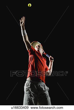 Tennis player View Large Photo Image Stock Photo - Tennis player. Fotosearch