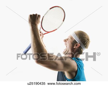 Stock Photography - Tennis player. Fotosearch