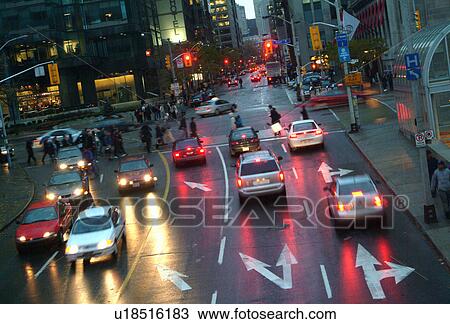 A busy street View Large Photo Image Stock Image - A busy street. Fotosearch