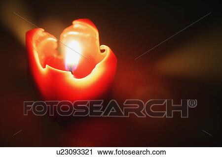 A candle light View Large Photo Image Stock Image - A candle light. Fotosearch
