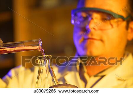 Stock Photograph - A chemist. Fotosearch