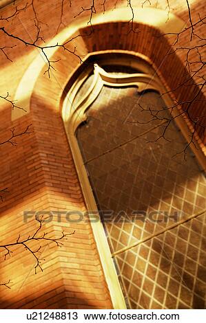 Stock Image - A church window. Fotosearch