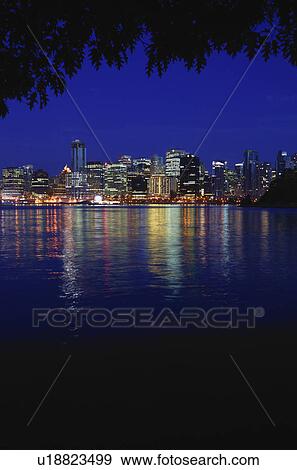 A cityscape on the water View Large Photo Image Stock Photo - A cityscape on the water. Fotosearch