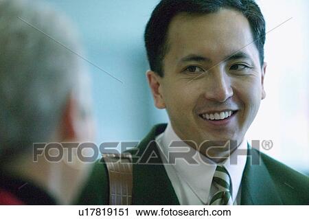 Stock Image - A discussion. Fotosearch