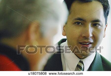 A discussion View Large Photo Image Stock Photo - A discussion. Fotosearch