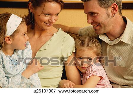 A family portrait View Large Photo Image Stock Photo - A family portrait. Fotosearch