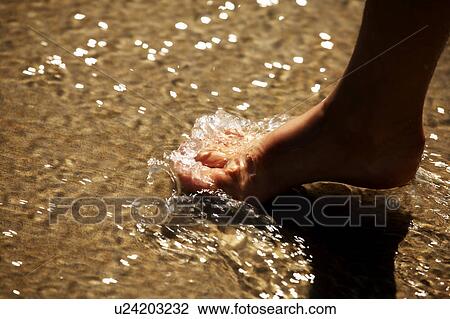 A footstep in the shallows View Large Photo Image Stock Image - A footstep in the shallows. Fotosearch