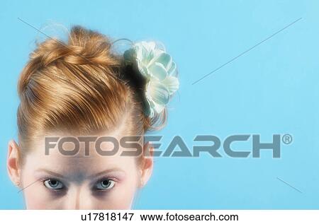 A formal hairdo View Large Photo Image Stock Photo - A formal hairdo. Fotosearch