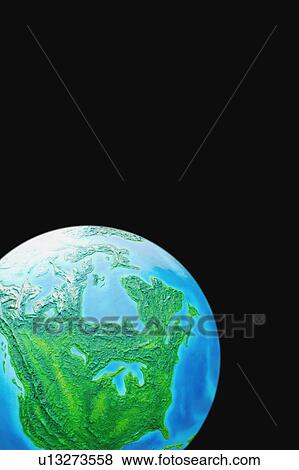 Stock Photo - A globe. Fotosearch