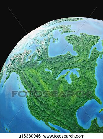 Stock Photograph - A globe. Fotosearch