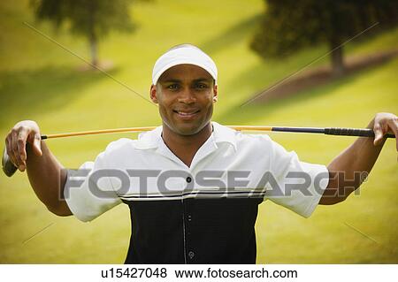 A golfer View Large Photo Image Stock Photo - A golfer. Fotosearch