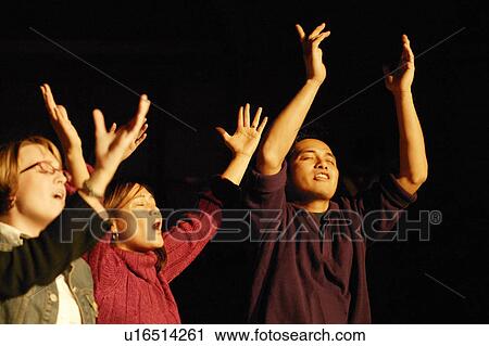 A group of worshippers View Large Photo Image Stock Image - A group of worshippers. Fotosearch