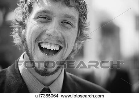 A man laughs View Large Photo Image Picture - A man laughs. Fotosearch